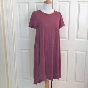Pink, small, Carly, LuLaRoe dress.